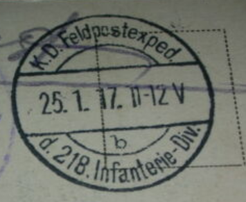 Feldpost-Stempel