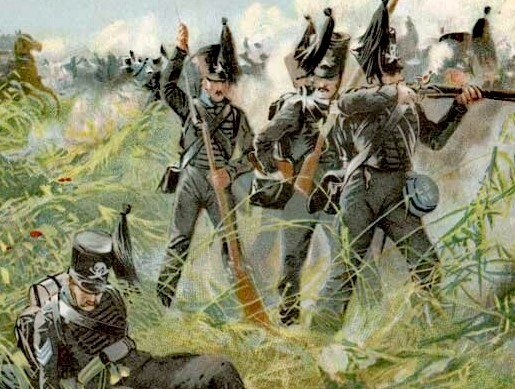 Le Corps Noir à Quatre Bras 1815