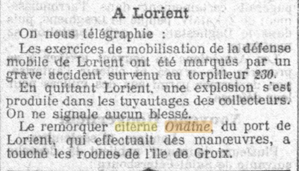 ONDINE - Citerne à eau