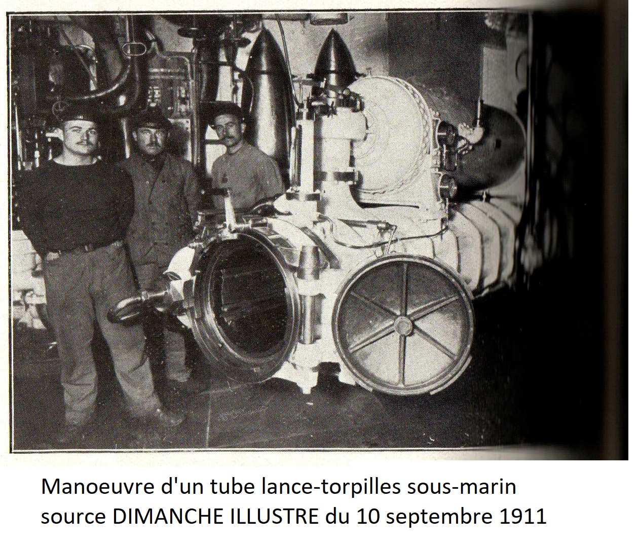 Tube lance-torpilles sous-marin