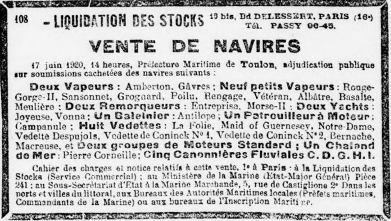 JOYEUSE - Vente
