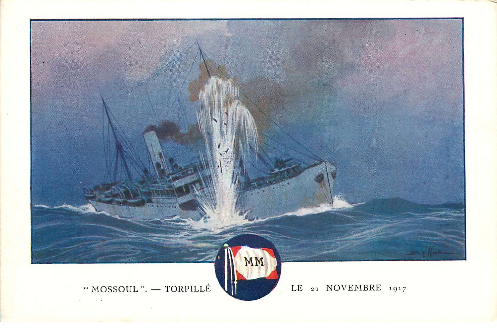 SS Mossoul, torpillé le 21 novembre 1917.jpg