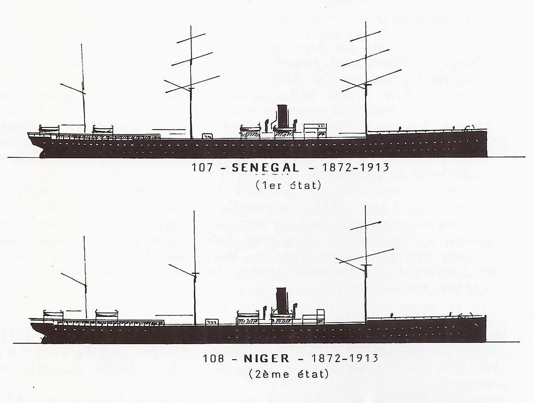 SÉNÉGAL & NIGER – Silhouettes respectives  – .jpg