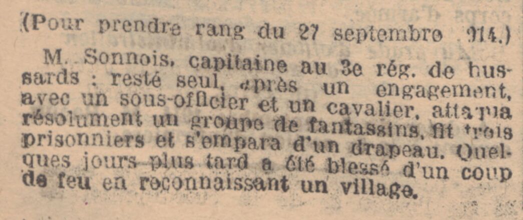 SONNOIS Journal officiel 2 OCTOBRE 1914.jpg