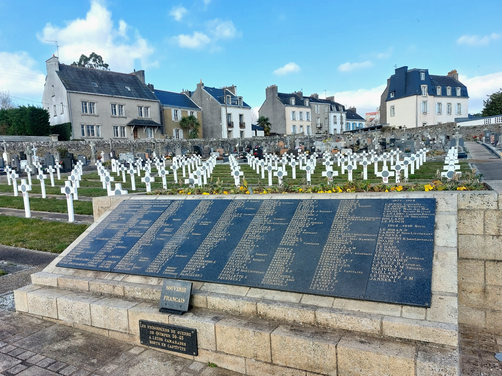 Cimetière Saint-Marc, Quimper, Finistère.