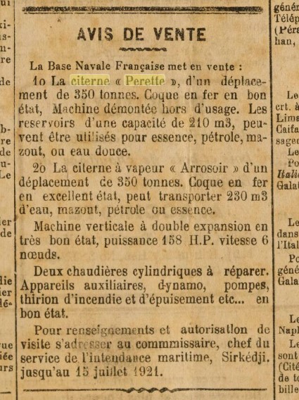 PERRETTE - Citerne