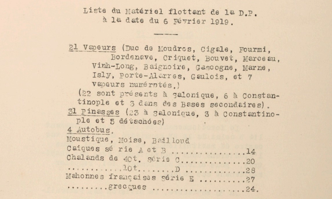 Salonique 6 février 1919