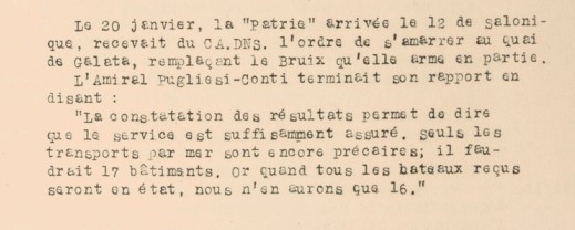 PATRIE / BRUIX - 20 janvier 1919