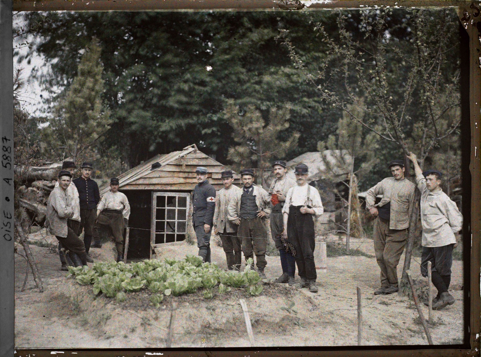 Artilleurs, 36 ème RAC, juillet 1915.