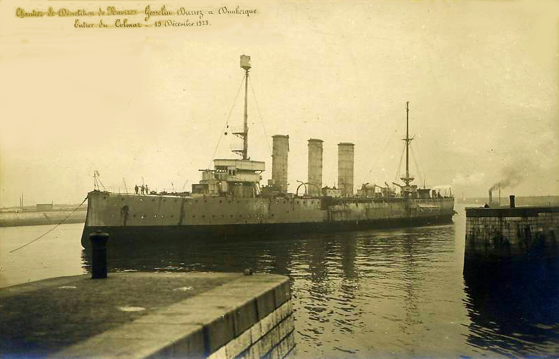 COLMAR – Croiseur, ex-croiseur léger allemand Kolberg – III – .jpg
