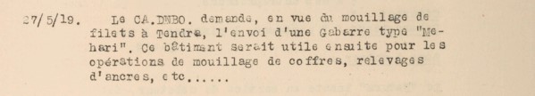 Gabarre type MEHARI