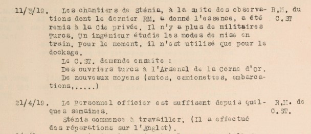 ANGLET - Avril 1919