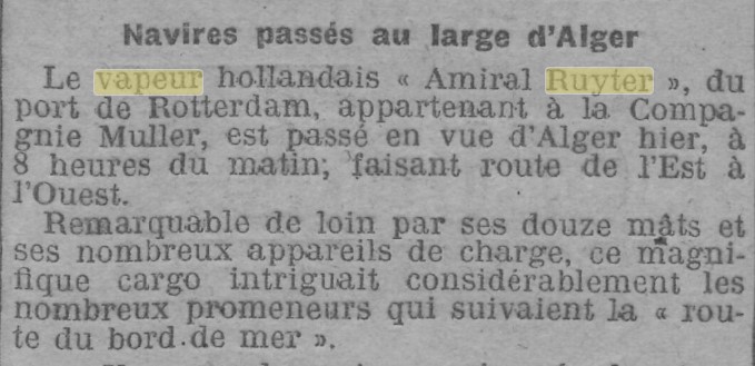 AMIRAL RUYTER