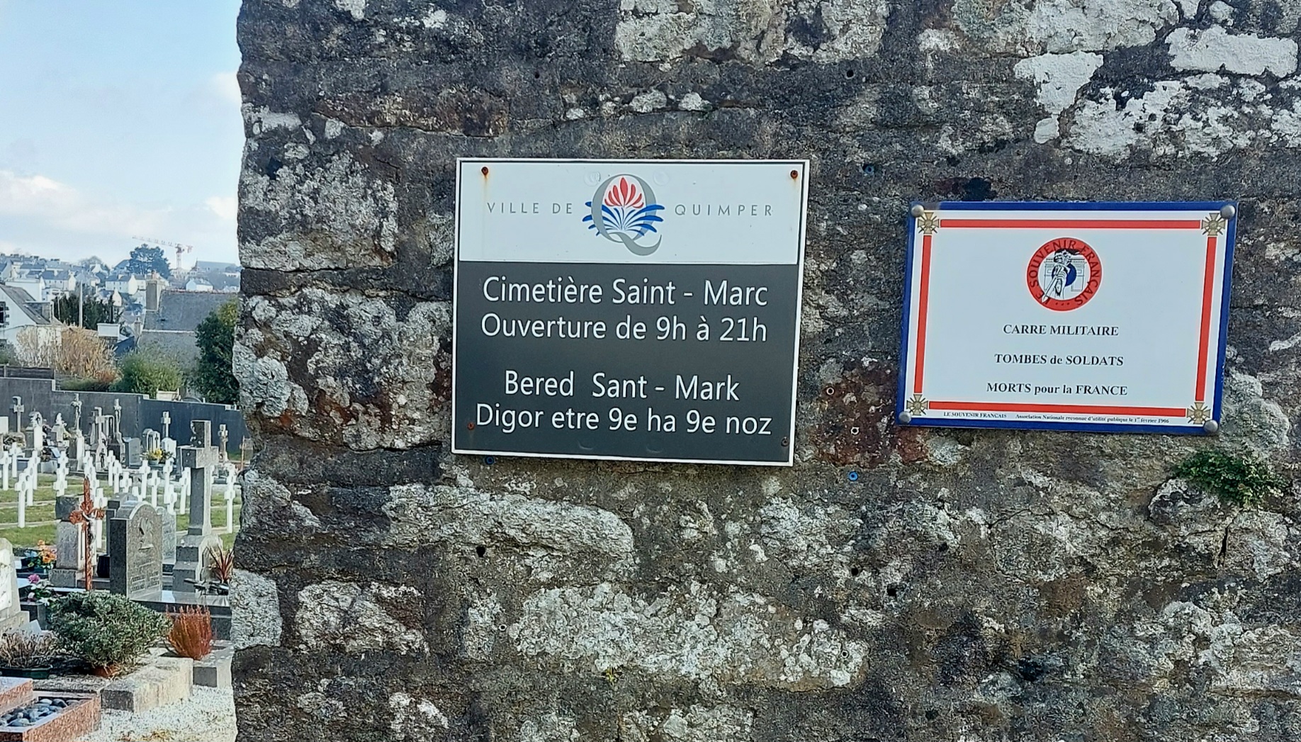 Cimetière Saint-Marc, Quimper (29).