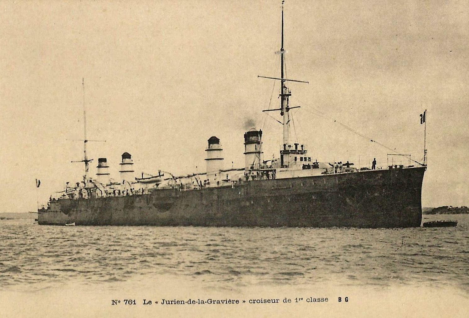 JURIEN-DE-LA-GRAVIÈRE – Croiseur protégé – IV –  .jpg