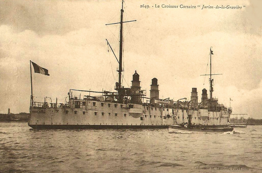 JURIEN-DE-LA-GRAVIÈRE – Croiseur protégé – V –  .jpg