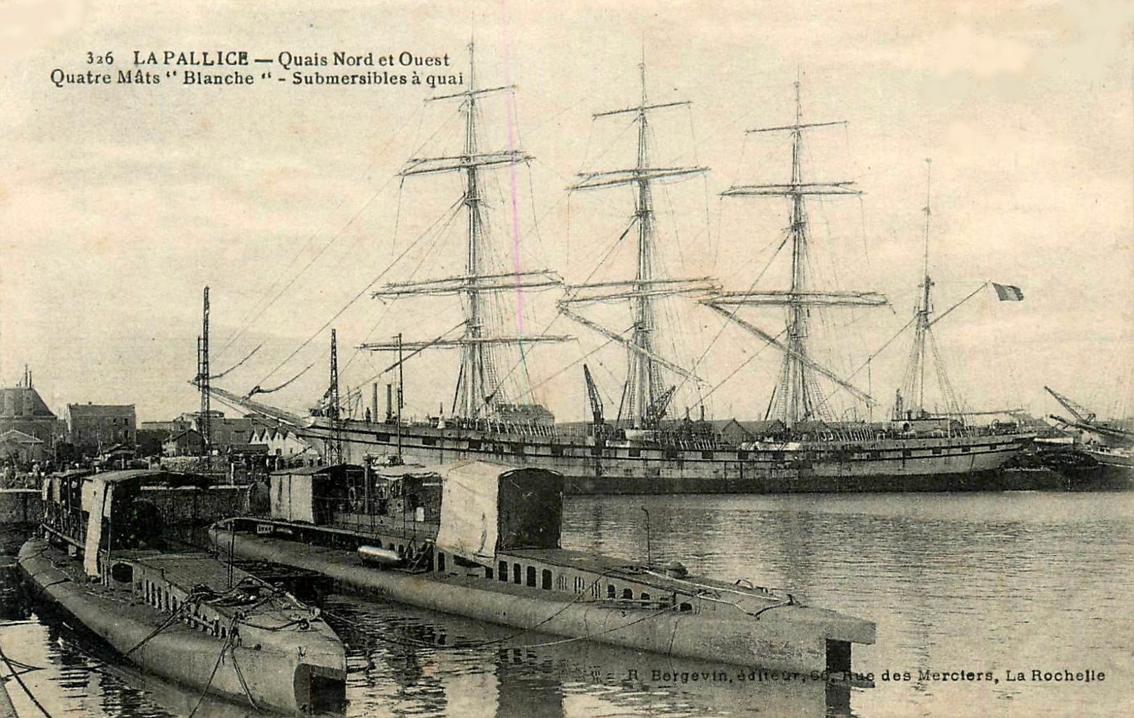 BLANCHE – Quatre-mâts barque – II –  .JPG