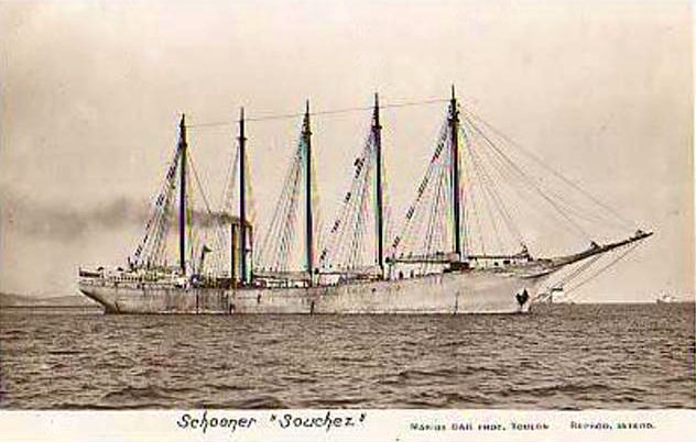 SOUCHEZ - Schooner à 5 mâts - x - .jpg