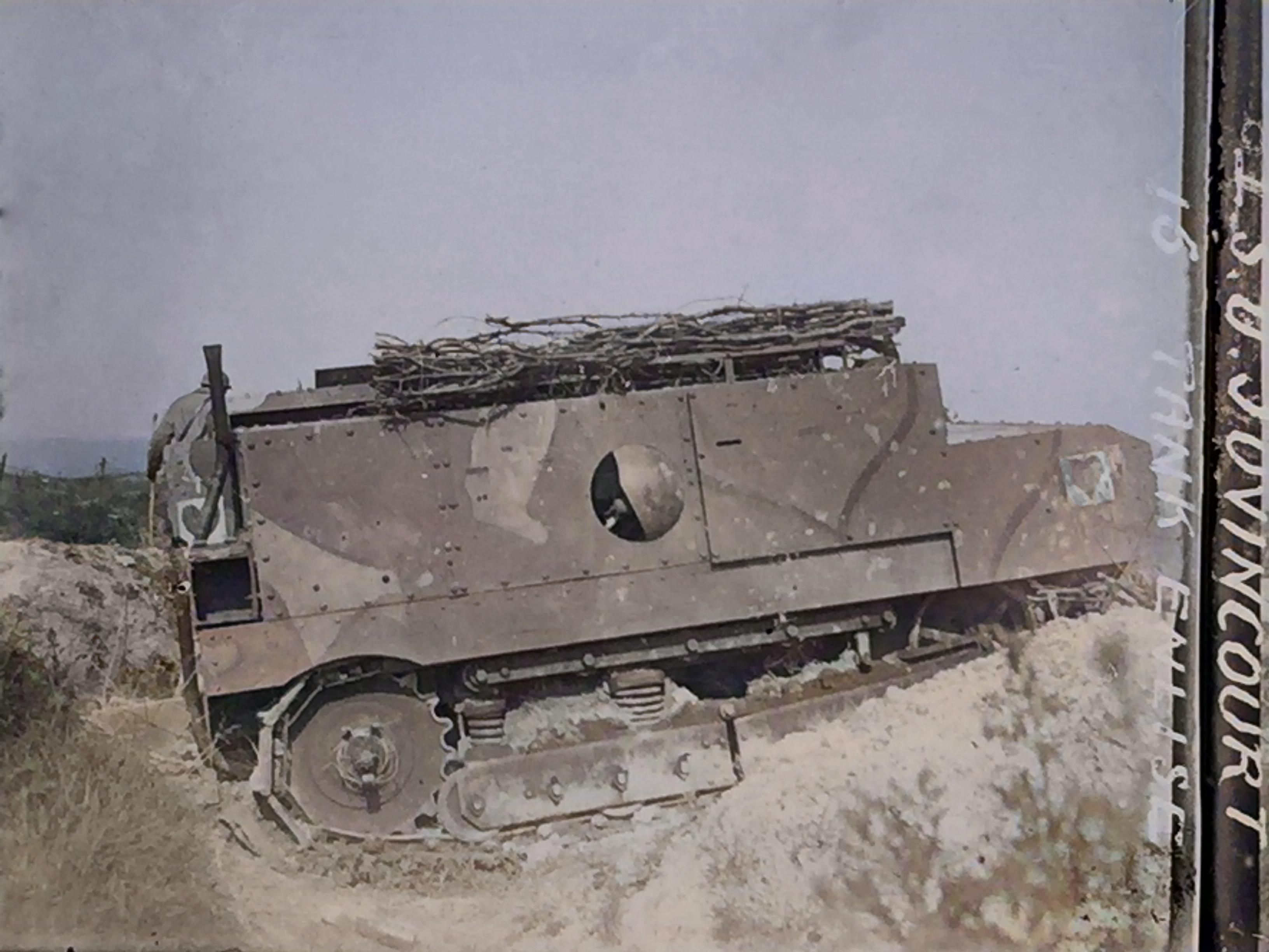 ww1 french tank. hart_colorSAI_result.JPG