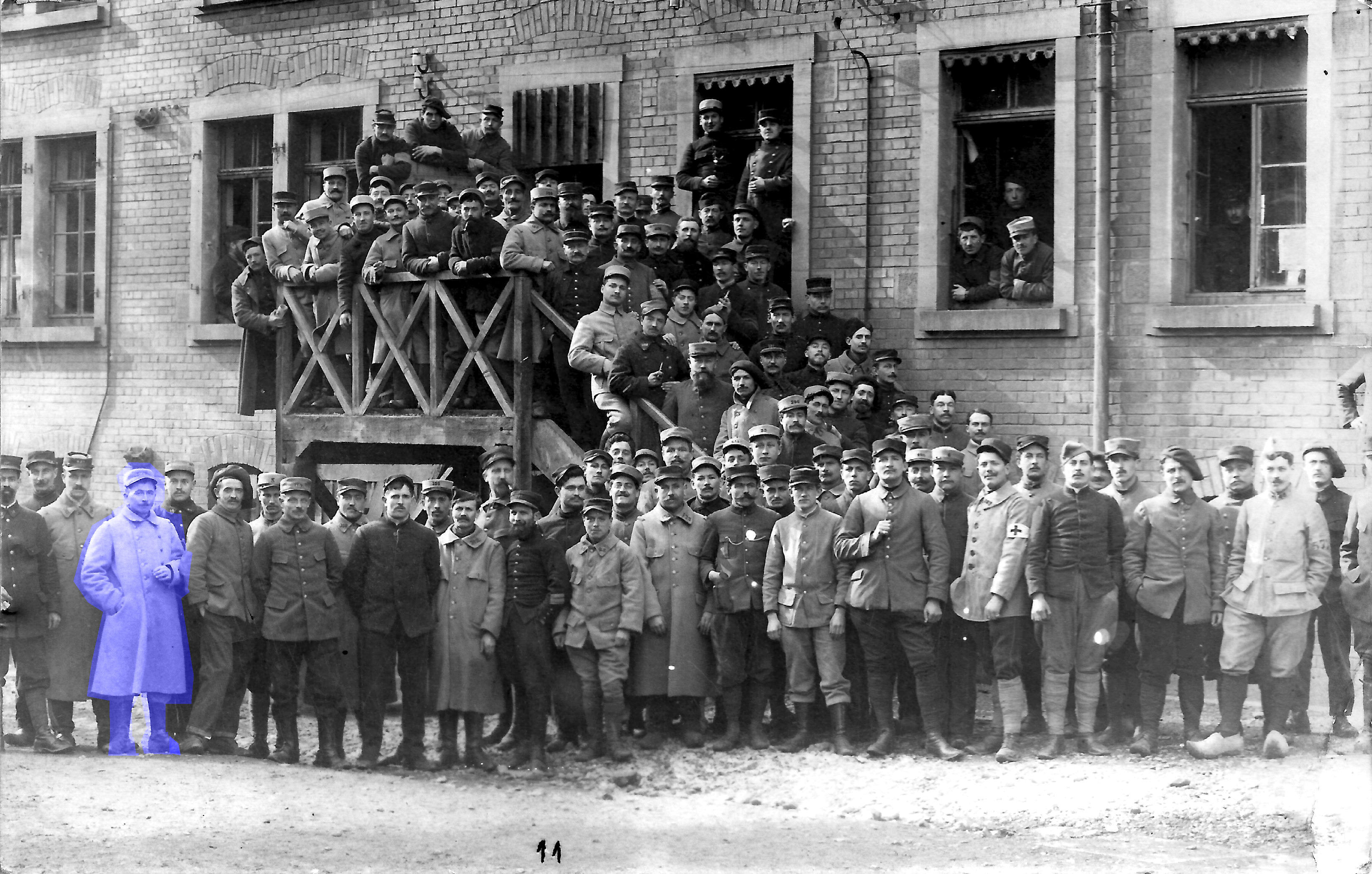 Stuttgart 2 Léon Geerts sur Photo de groupe