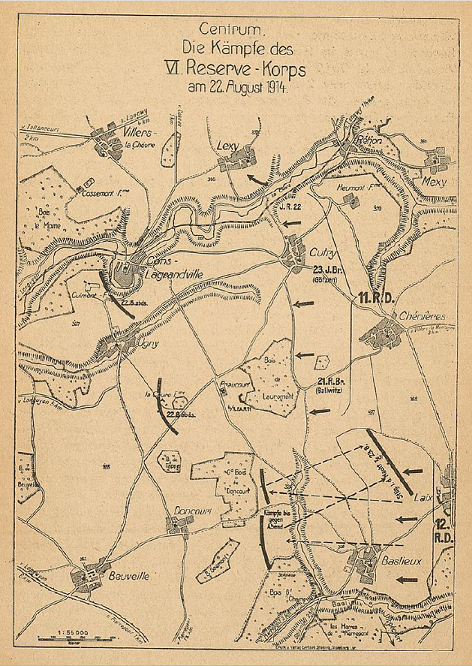 12ème division de réserve à Baslieux