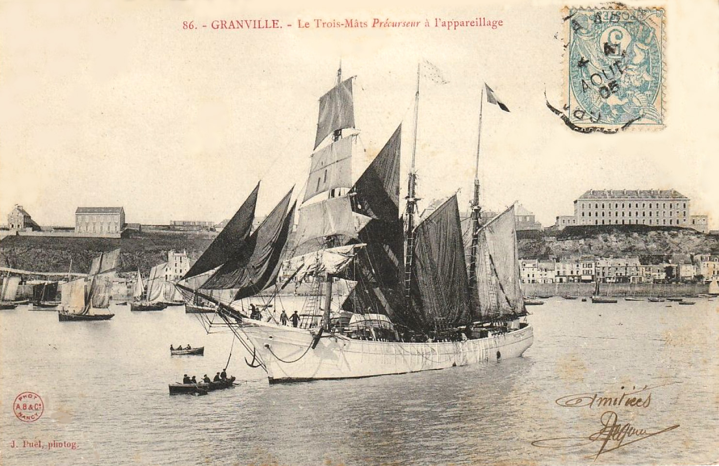 PRÉCURSEUR – Trois-mâts goélette – I –    .jpg