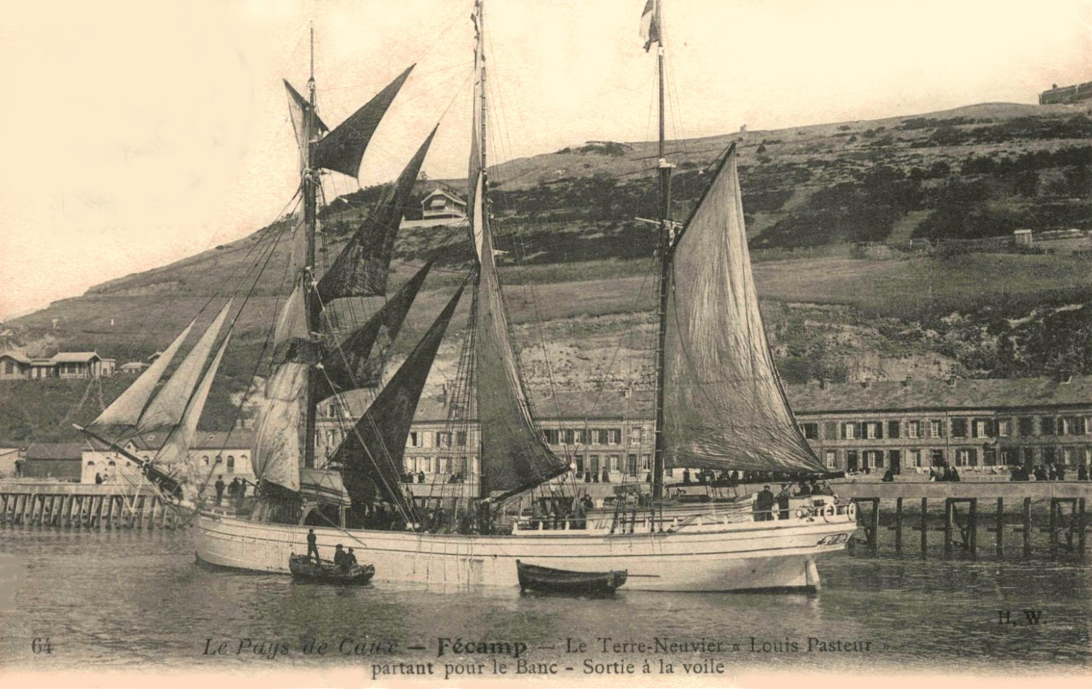 Louis-Pasteur – Trois-mâts goélette – II –  .jpg
