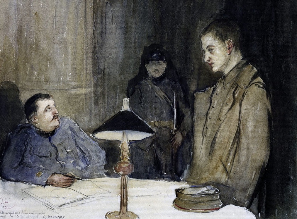 Interrogatoire d'un prisonnier allemand 1916.jpeg