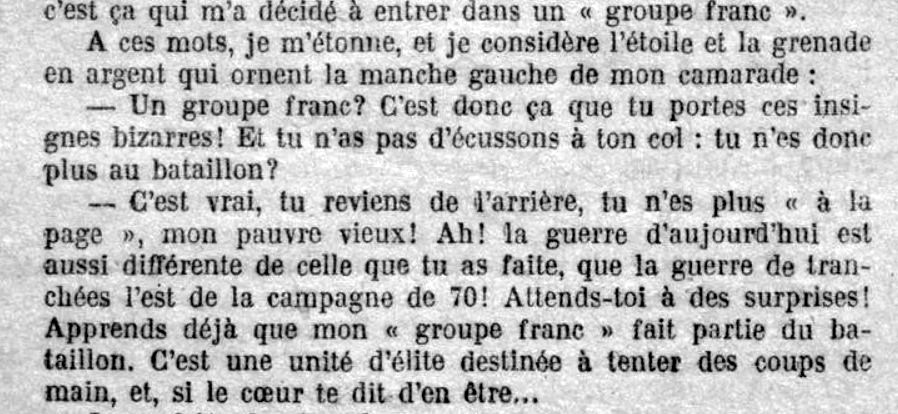 1918 Insignes Groupe franc.jpg