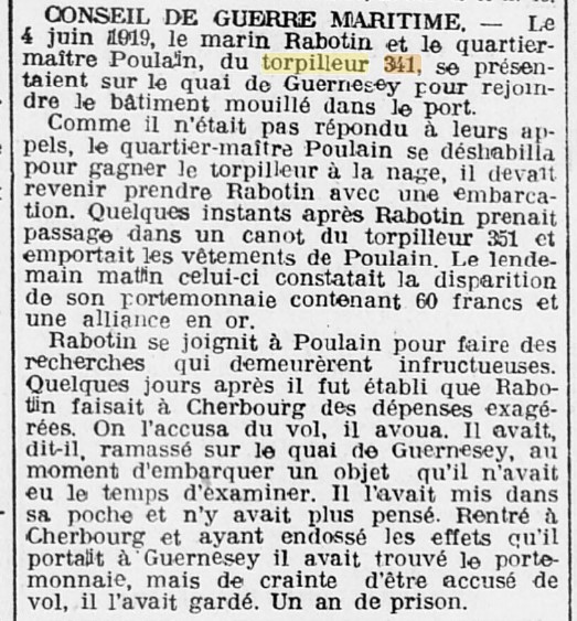 TORPILLEUR 341 L'Ouest Eclair 1919-08-29.jpg