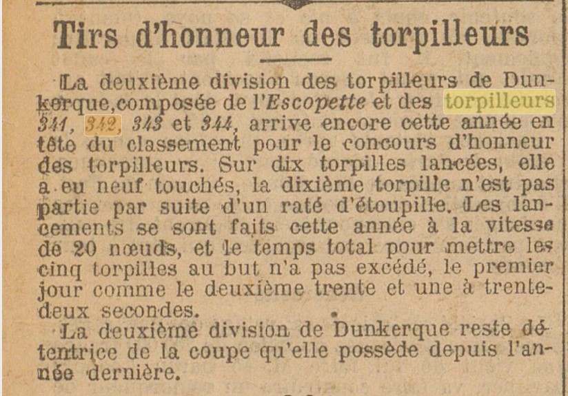 TORPILLEUR 343