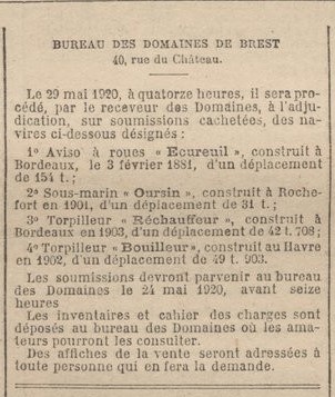 BOUILLEUR - TORPILLEUR 293