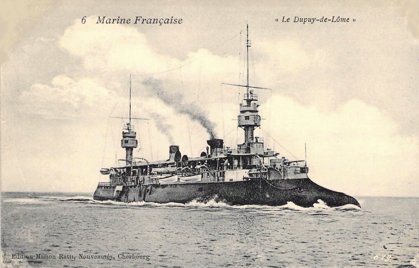 DUPUY-DE-LÔME – Croiseur cuirassé – I – .jpg
