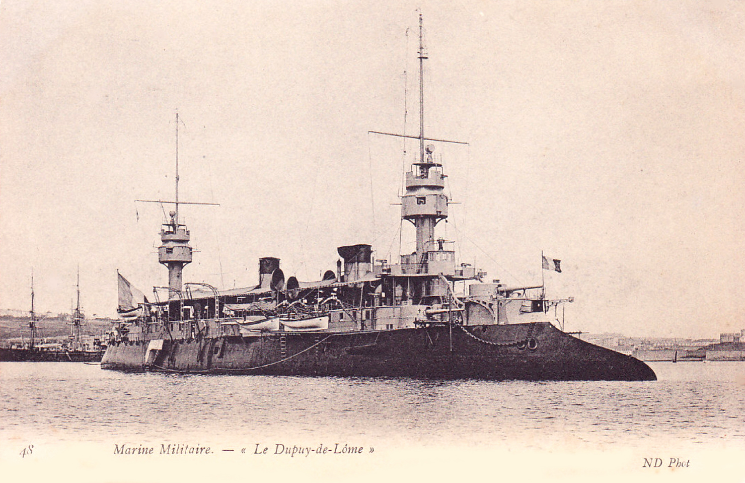 DUPUY-DE-LÔME – Croiseur cuirassé – III – .jpg