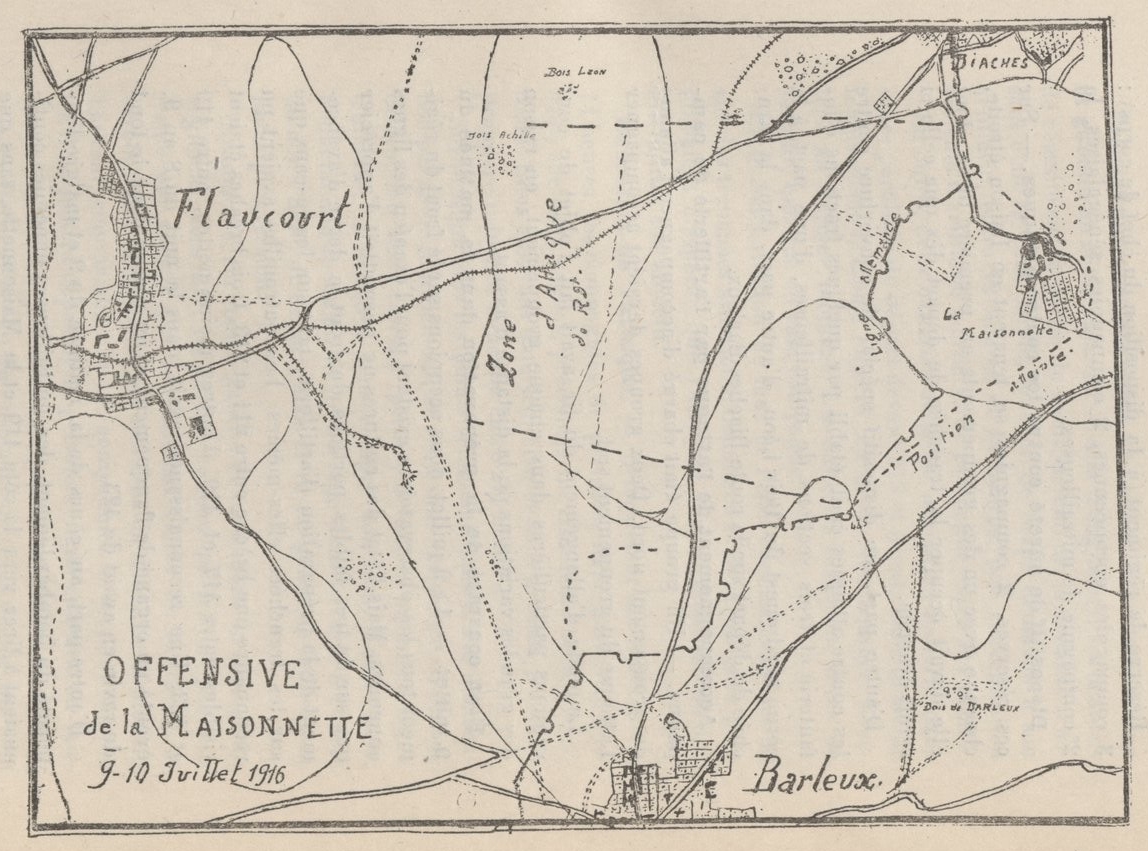 37e R.I.C. carte géographique région Flaucourt.JPEG