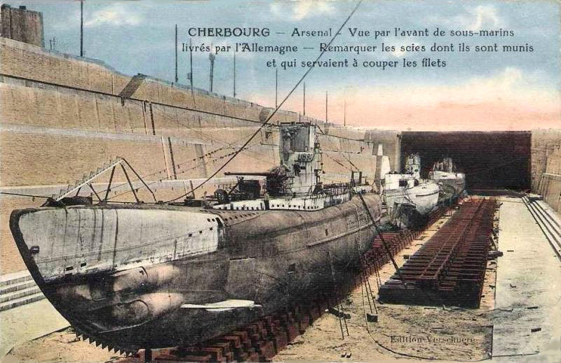 TRINITÉ-SCHILLEMANS – Sous-marin, ex-UB-94 allemand – II – .jpg