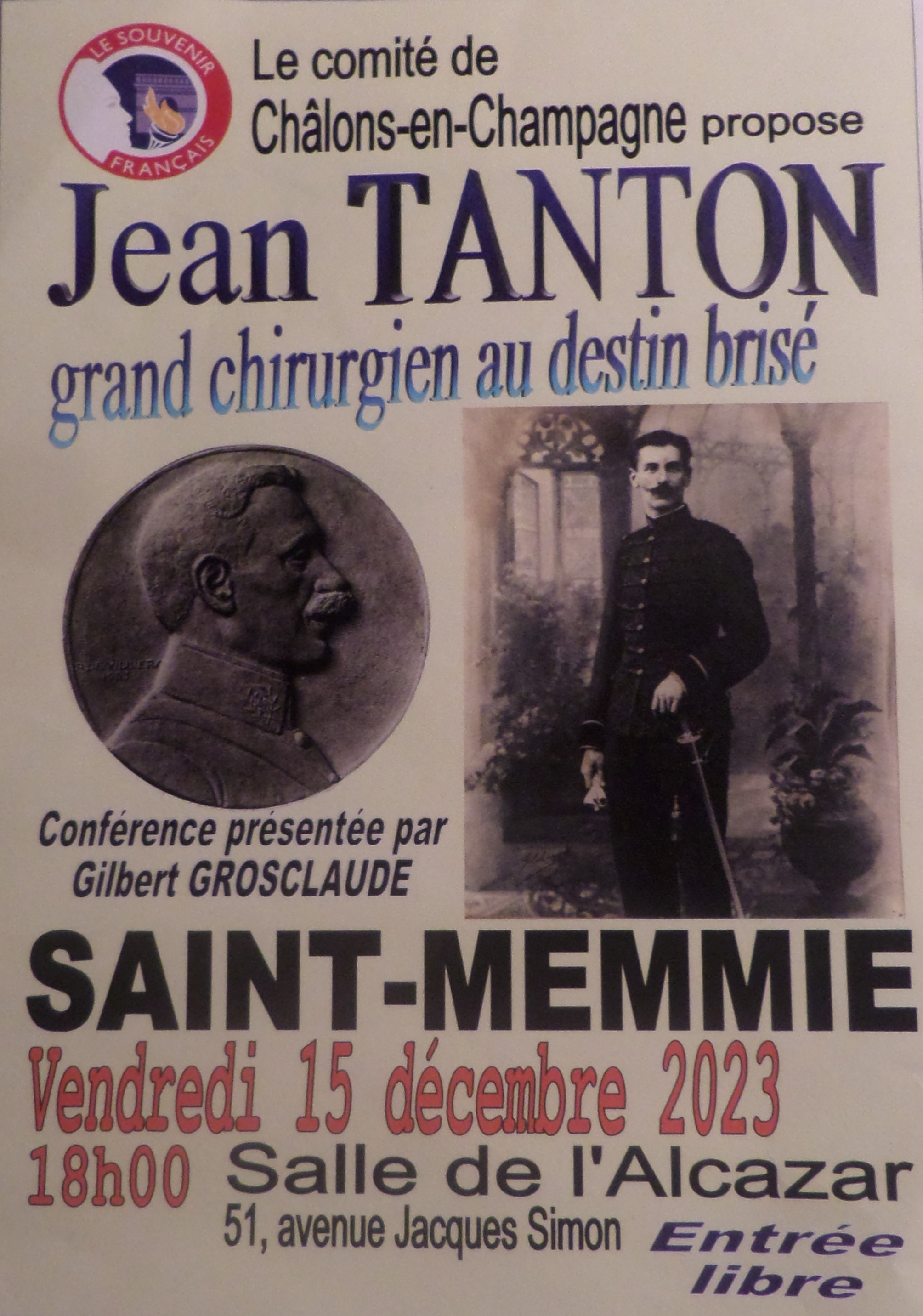 Affiche de la Conférence