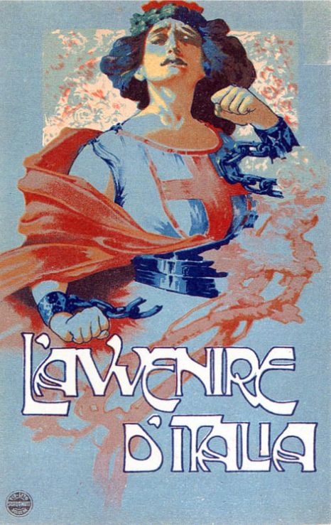 L'Avvenire d'Italia, 1915-18 ca, cartolina, collezione privata © Museo del Risorgimento di Bologna Museo della Certosa.jpg