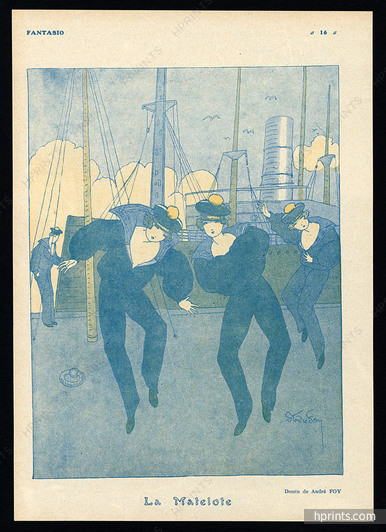 16135-andre-foy-1916-la-matelote-women-sailors-hprints-com - fantasio.jpg