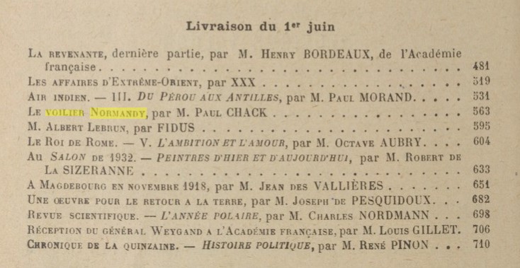 NORMANDY Revue des deux mondes 1932-06-01.jpg