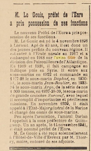 M. Le Gouic