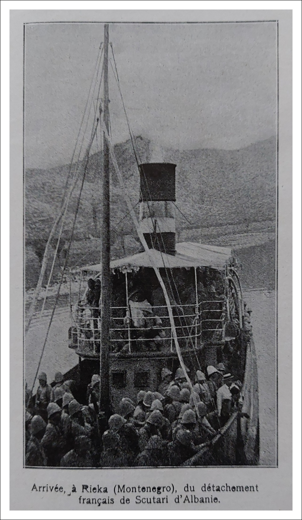 Détachement français de Scutari d'Albanie
