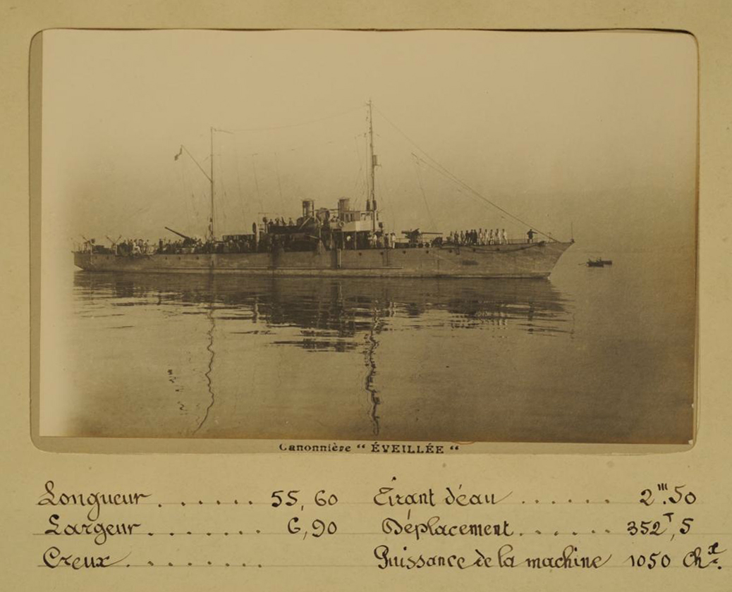 ÉVEILLÉE – Dragueur-canonnière – I – .jpg
