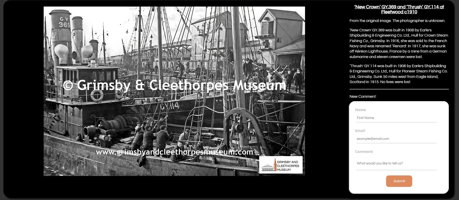 GRIMSBY AND CLEETHORPES MUSEUM