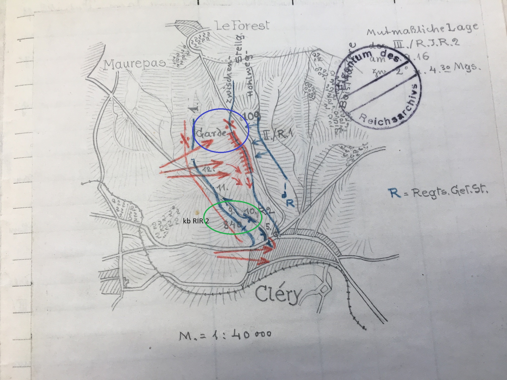 croquis de Hptm. Manneberg