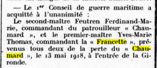 FRANCETTE CHAUMARD La Croix 1918-10-27.jpg