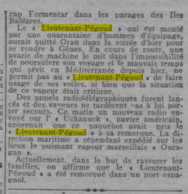 LIEUTENANT PEGOUD L'Echo d'Alger 1920-10-24 B.jpg