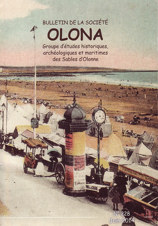 Le numéro 228 du bulletin de la société savante Olona contient un article écrit par un neveu du matelot Albert Merlen. Il est intitulé : &quot;Albert Merlen, marin Chaumois victime du devoir&quot;.