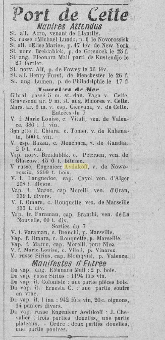 ADVAKOFF Journal de Cette 1911-03-08.jpg