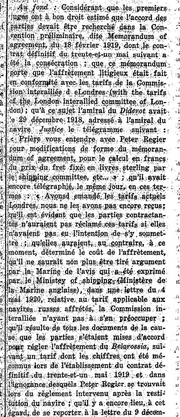 BELOROSSIA Le Courrier Maritime Nord Africain 1928-03-12 C.jpg